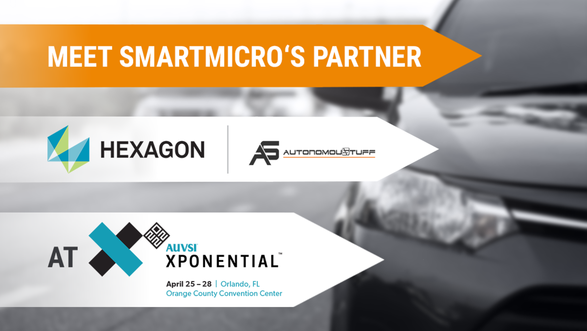 Hexagon AutonomouStuff presenting DRVEGRD 169 at Xponential