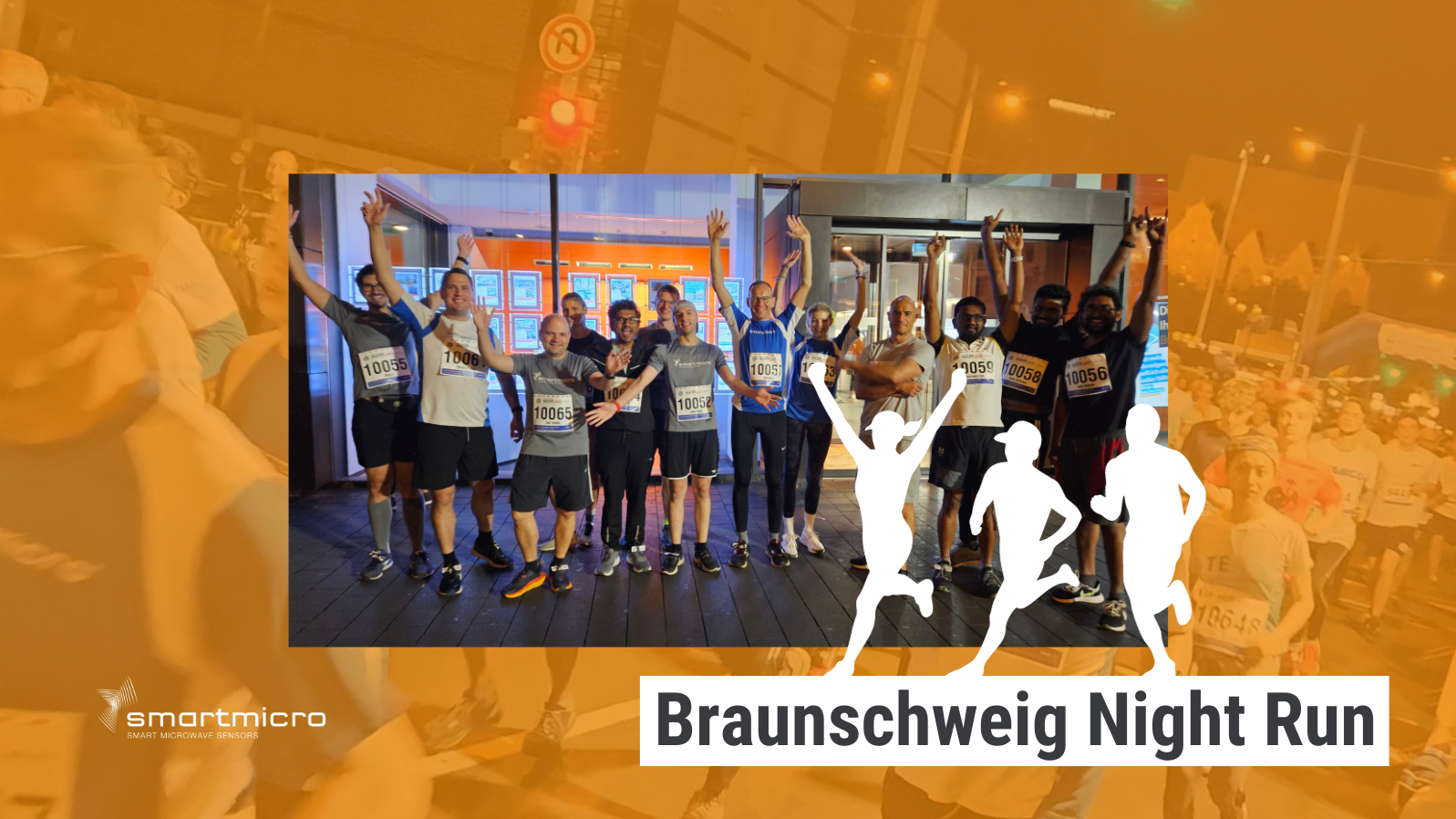 smartmicro team in great form at Braunschweig Night Run