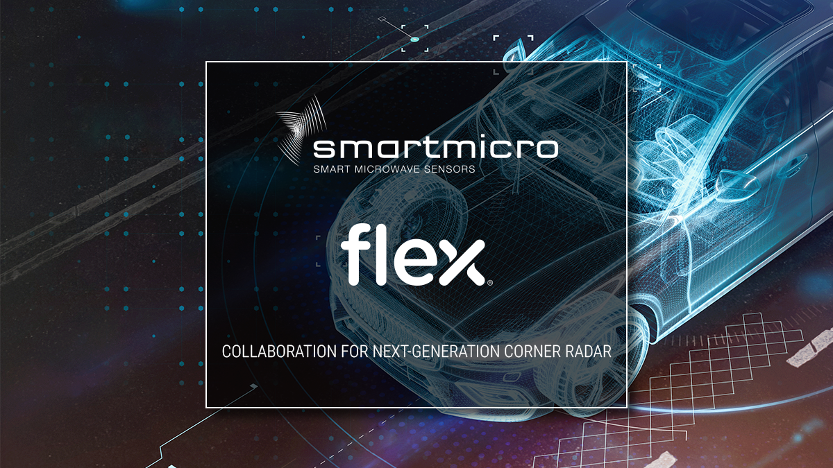 smartmicro & Flex collaboration for next-generation corner radar