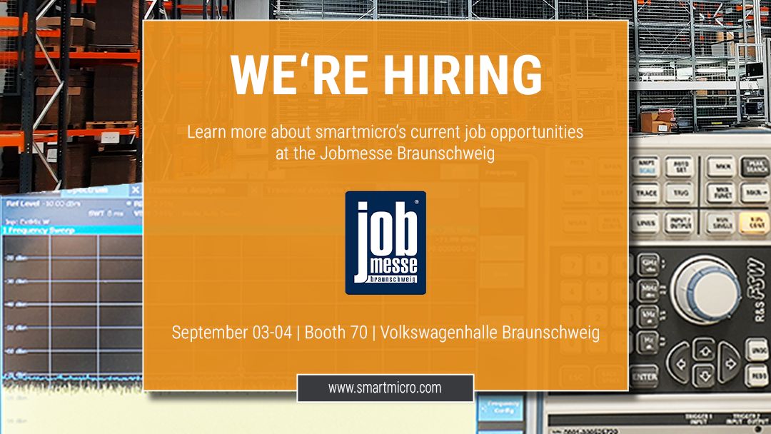 We're hiring smartmicro at Jobmesse Braunschweig