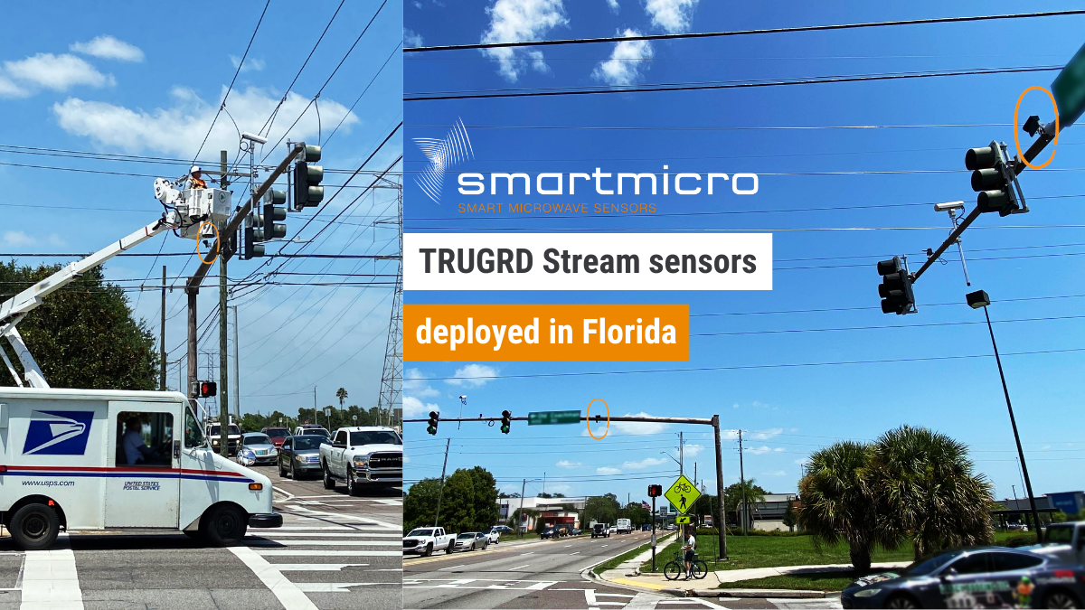 smartmicro sensors installed in Florida new installation by Control