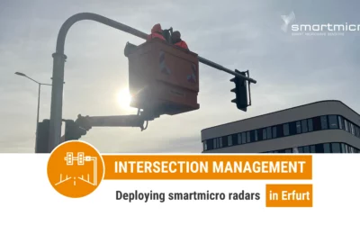 Smart intersection management in Erfurt