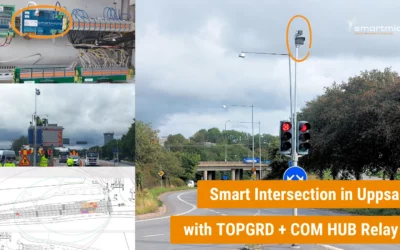 A new smart intersection in Uppsala, Sweden