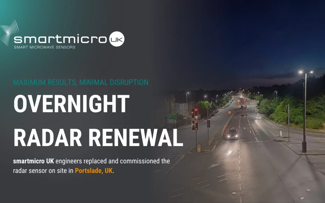 Overnight radar renewal in Portslade, UK
