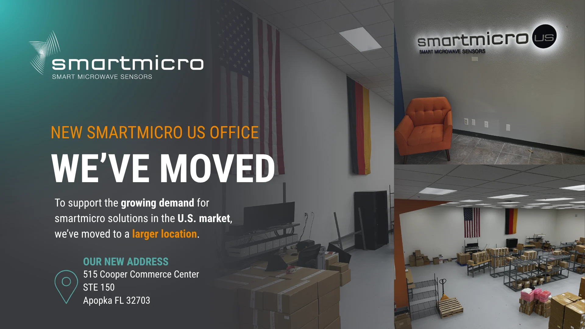 new office for smartmicro US