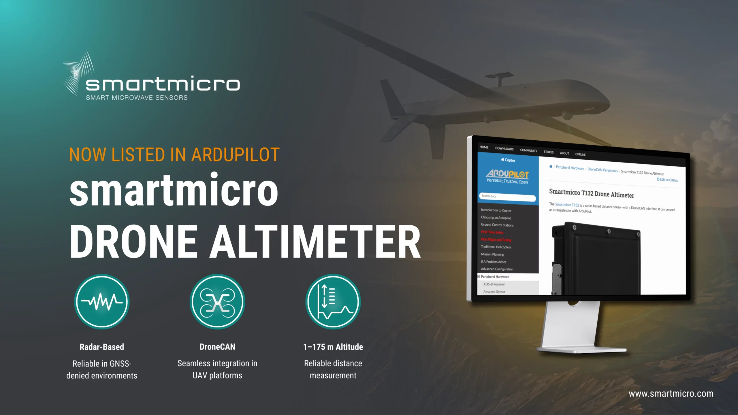smartmicro ARDUPILOT